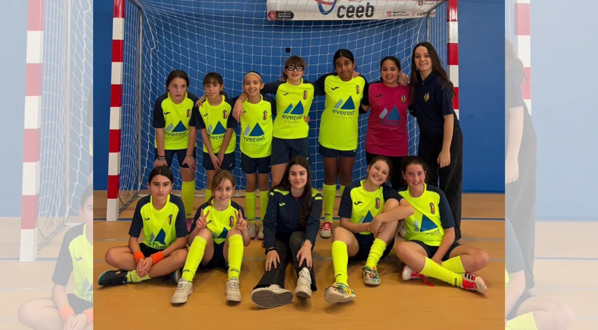Alevín femenino - Categoría de fútbol sala CFSP