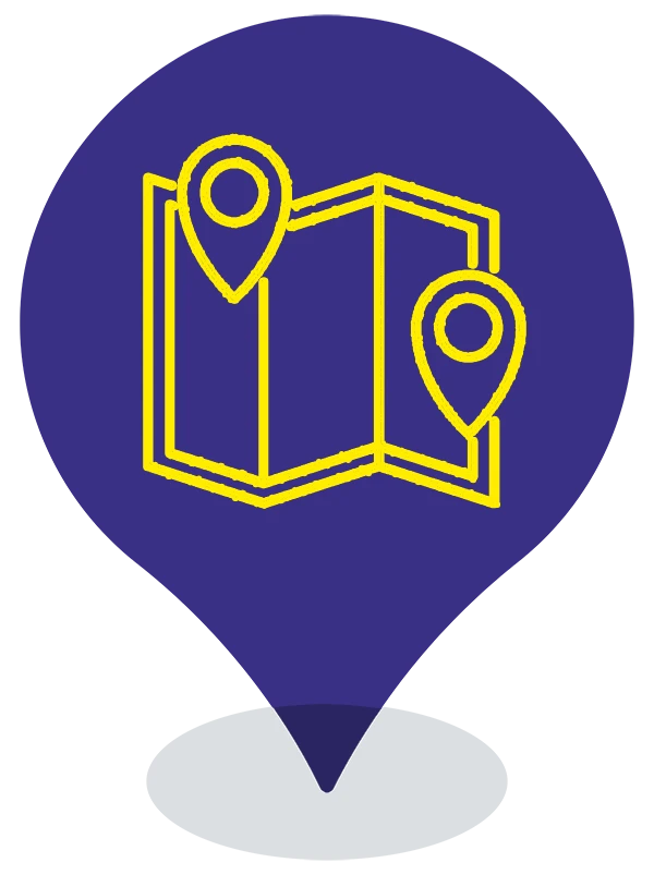 Locaclización del campo del Club Esportiu de Futbol Sala Prosperitat de Barcelona