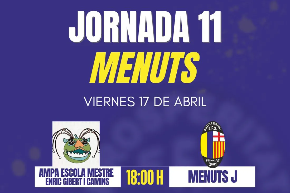 Jornada 11 - MENUTS